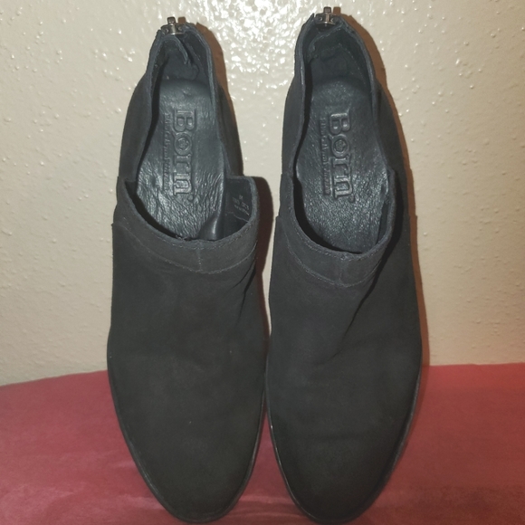 Born Womens Leather Ankle Boots 8 - Picture 8 of 13